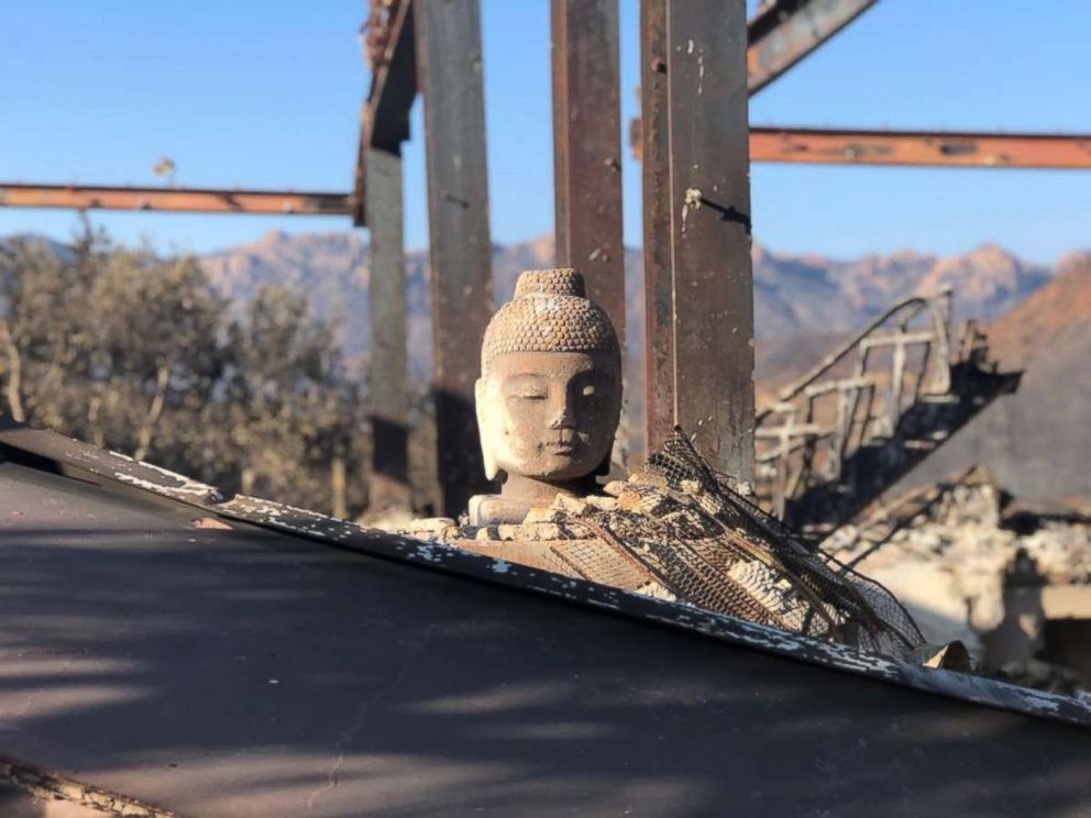 PHOTO: Yvonne DeLaRosa Green's home in Malibu, Calif., was destroyed by the Woolsey Fire.