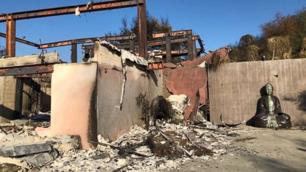 PHOTO: Yvonne DeLaRosa Green's home in Malibu, Calif., was destroyed by the Woolsey Fire.