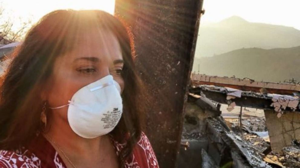 PHOTO: Yvonne DeLaRosa Green's home in Malibu, Calif., was destroyed by the Woolsey Fire.