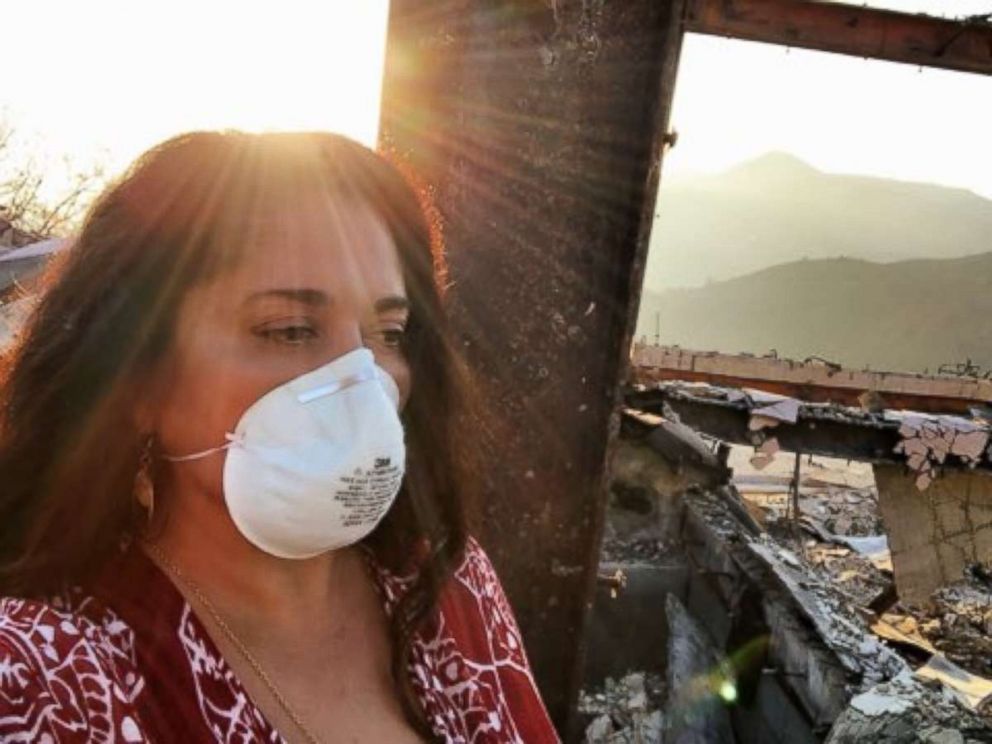 PHOTO: Yvonne DeLaRosa Green's home in Malibu, Calif., was destroyed by the Woolsey Fire.