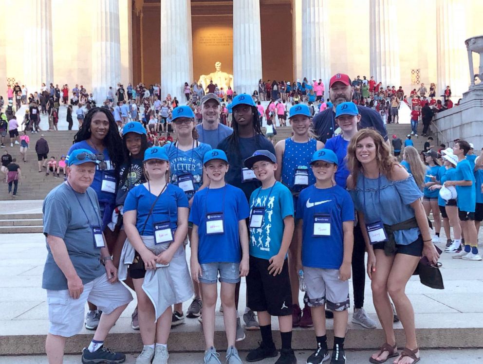 PHOTO: The students, parents and teachers of fifth-graders, parents and teachers from Centennial, Washington Irving and James L. Dennis elementary schools said they had an amazing trip to Virginia and the nation's capital.
