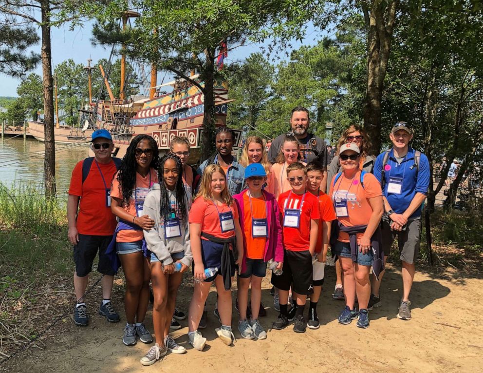 PHOTO: The students, parents and teachers of fifth-graders, parents and teachers from Centennial, Washington Irving and James L. Dennis elementary schools said they had an amazing trip to Virginia and the nation's capital.
