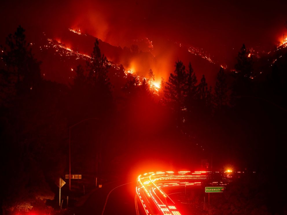 Delta Fire Among 3 Large Wildfires Burning In Northern California ...