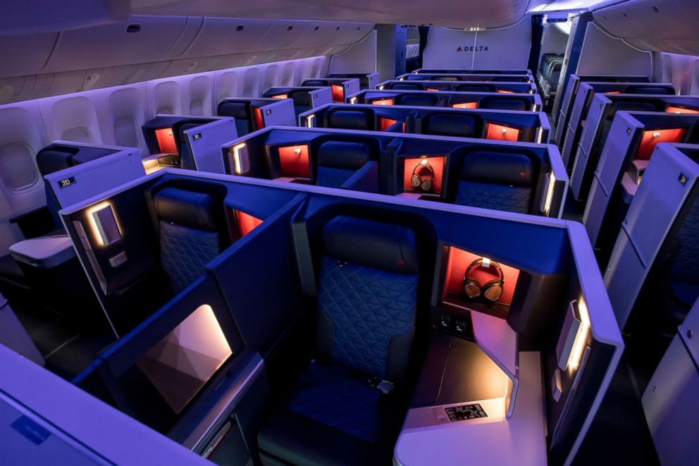 Delta's new Boeing 777 features broadest seats of any widebody U.S