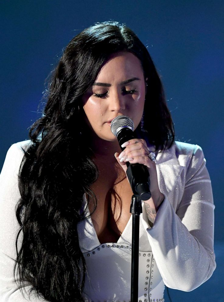 PHOTO: Demi Lovato performs onstage during the 62nd Annual GRAMMY Awards at STAPLES Center on January 26, 2020 in Los Angeles, California.