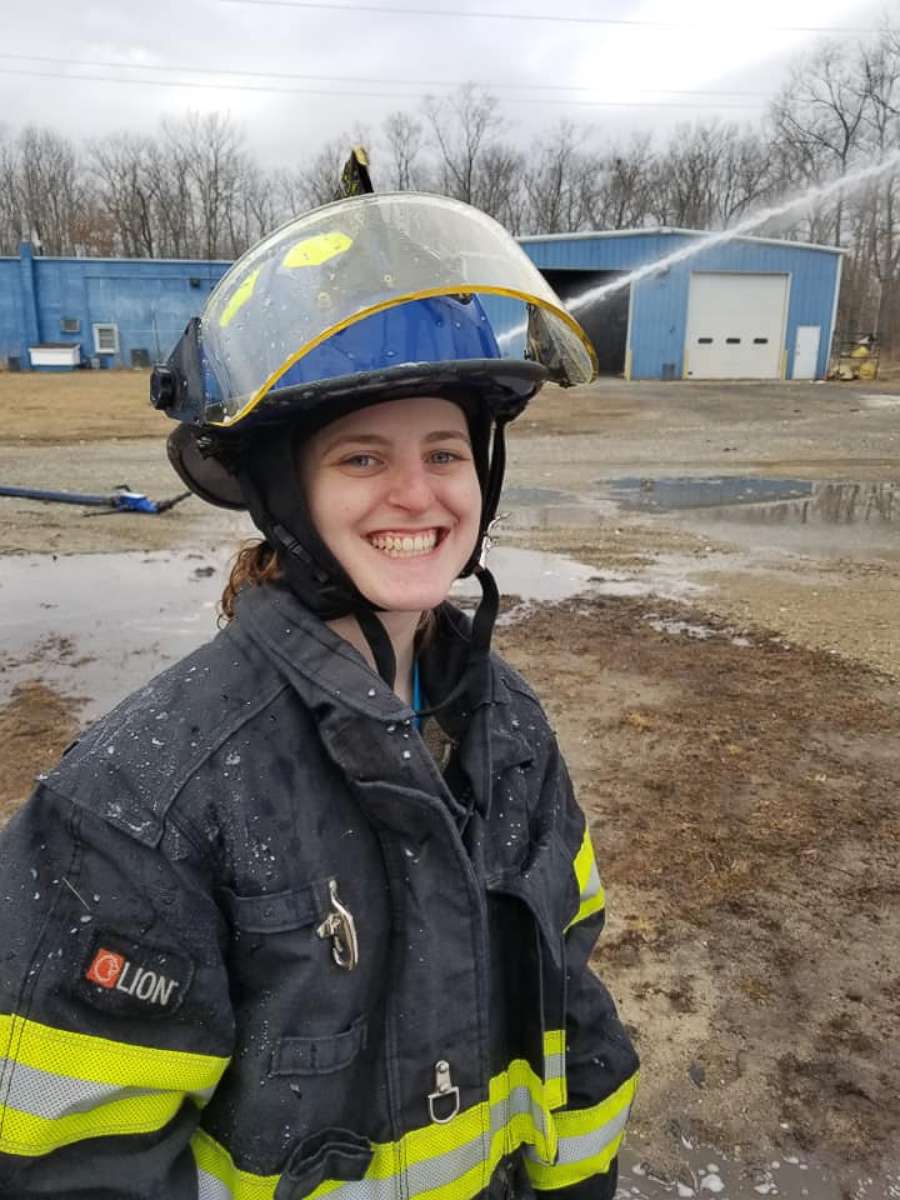 PHOTO: Natalie Dempsey, 21, who worked for the Mizpah Volunteer Fire Company 18-2, was killed responding to a fire on Christmas morning.