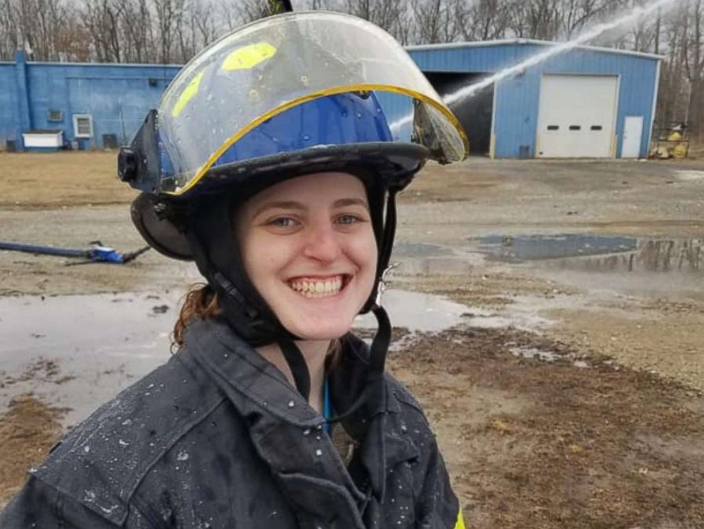   PHOTO: Natalie Dempsey, 21, who worked for the Mizpah Volunteer Fire Company 18-2, was killed during a fire on Christmas morning. 