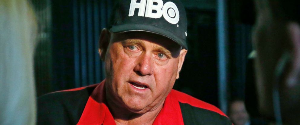 PHOTO: Dennis Hof, owner of the Moonlite BunnyRanch, a legal brothel near Carson City, Nevada, is pictured during an interview in Oklahoma City, June 13, 2016.