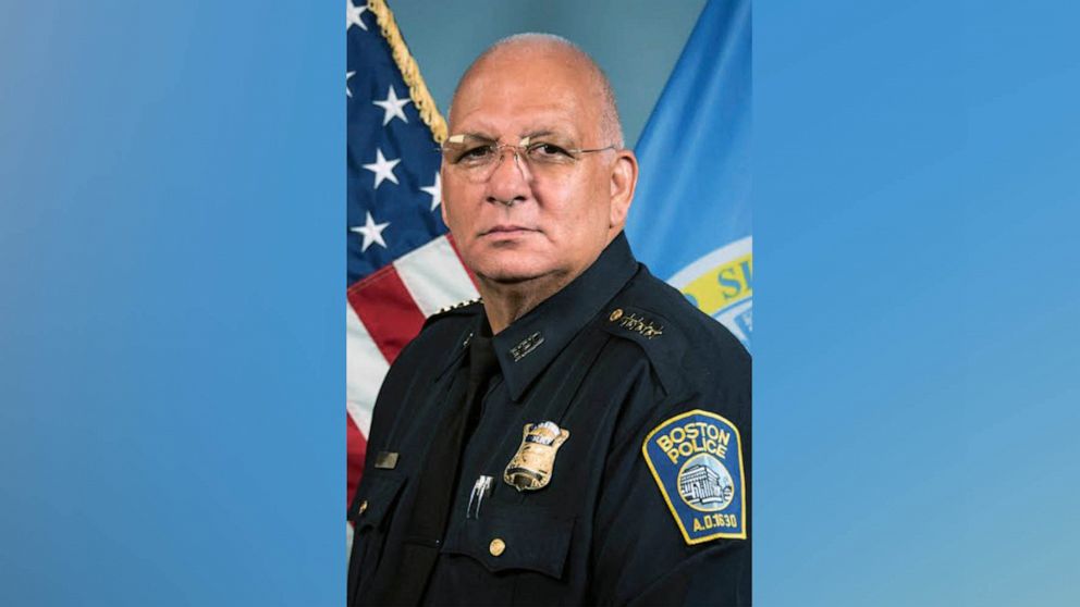 PHOTO: This undated file photo provided by the City of Boston shows Dennis White, appointed Thursday, Jan. 28, 2021, by Mayor Marty Walsh and sworn in Monday, Feb. 1, as the 43rd Commissioner of the Boston Police Department.