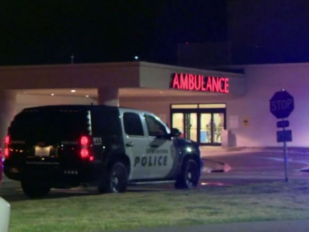 PHOTO: A Denton police officer was shot during an officer-involved shooting in Denton, Texas, Oct. 29, 2019. 