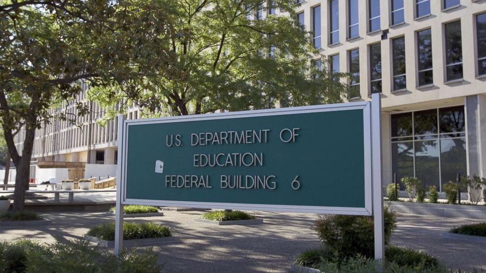 PHOTO: The Department of Education building is shown in Washington, DC, July 21, 2007. 