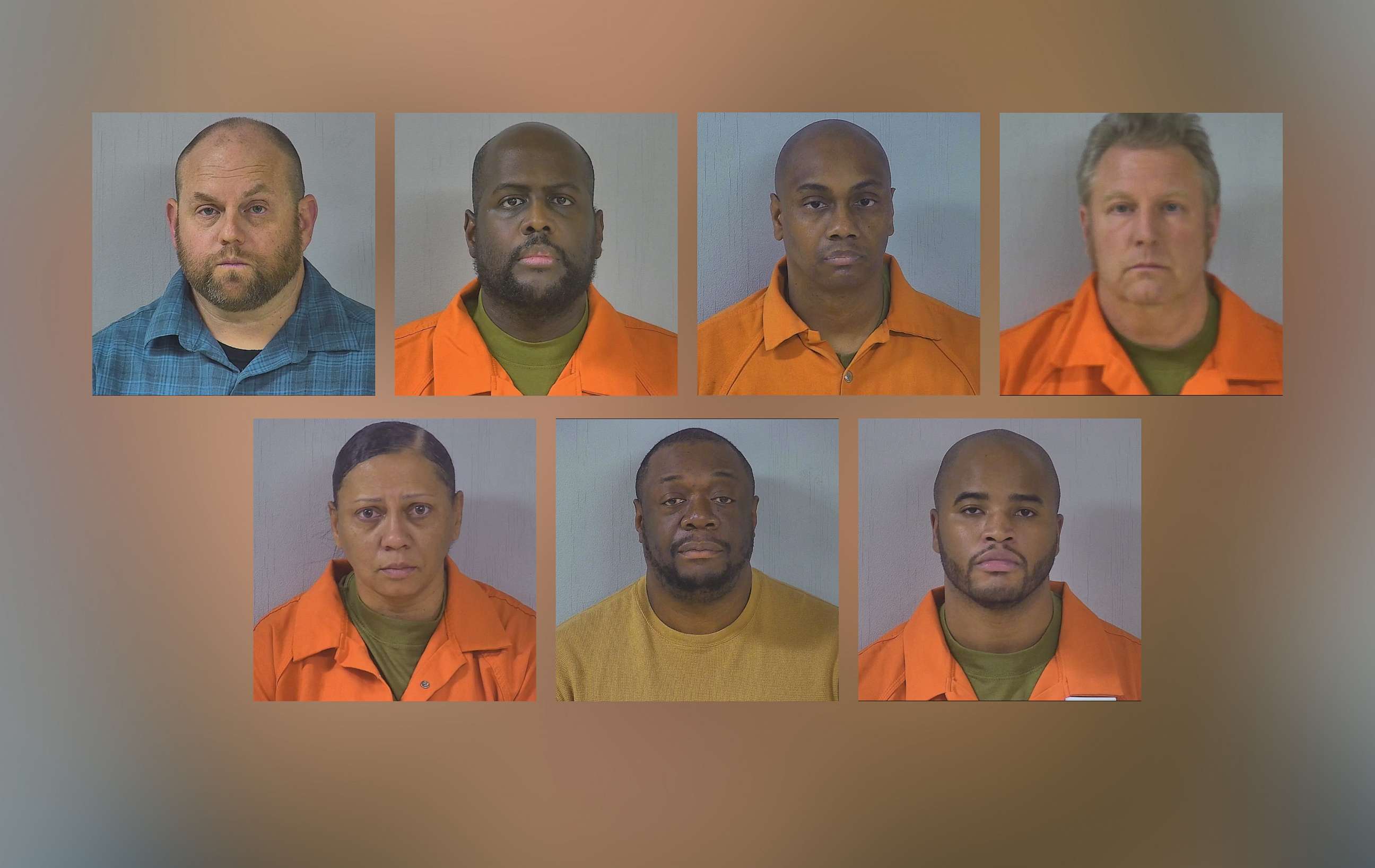 PHOTO: Seven Henrico County Sheriff's deputies have been arrested and charged with second-degree murder in connection to the death of Irvo Otieno, who died in Central State Hospital in Dinwiddie, Va., while in police custody.