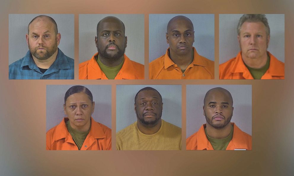 PHOTO: Seven Henrico County Sheriff's deputies have been arrested and charged with second-degree murder in connection to the death of Irvo Otieno, who died in Central State Hospital in Dinwiddie, Va., while in police custody.