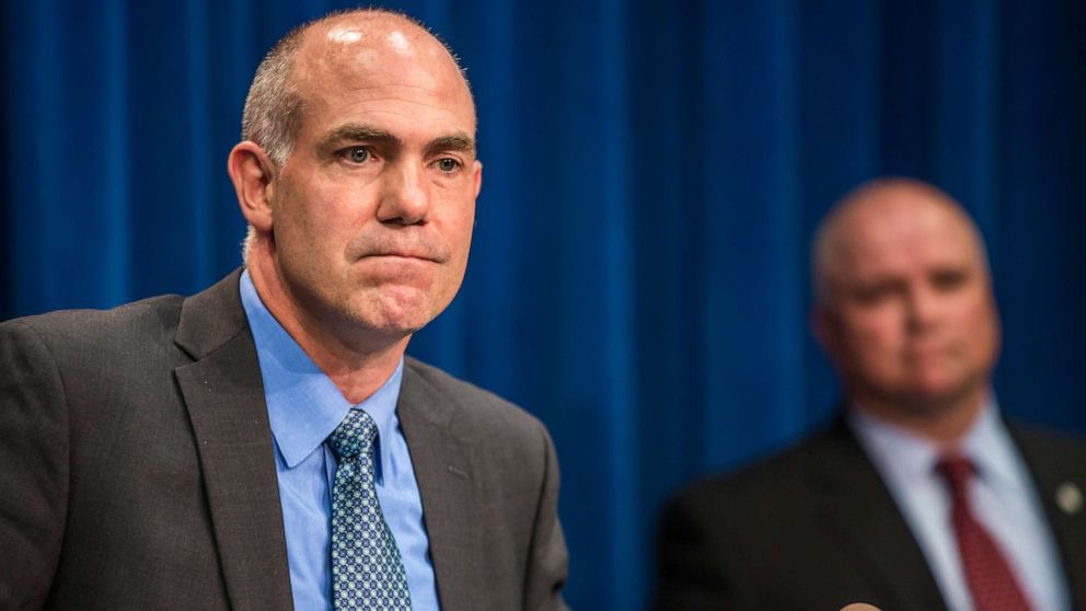 PHOTO: Derek Maltz, special agent in charge at the Drug Enforcement Agency, speaks at a news conference at DEA headquarters, June 26, 2013, in Washington. 