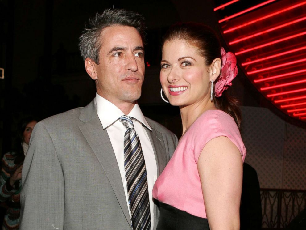PHOTO: Actors Dermot Mulroney and Debra Messing attend the premiere of the film The Wedding Date, Jan. 27, 2005, at Universal Studios in Los Angeles.
