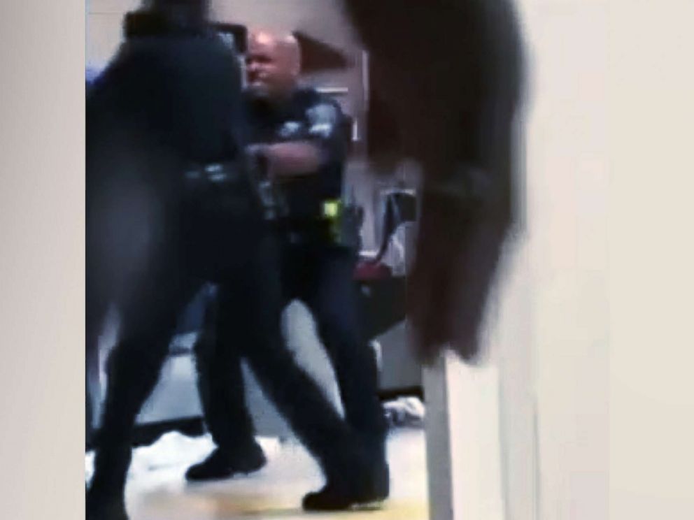 Detroit police officer suspended after video shows him punching naked woman at hospital