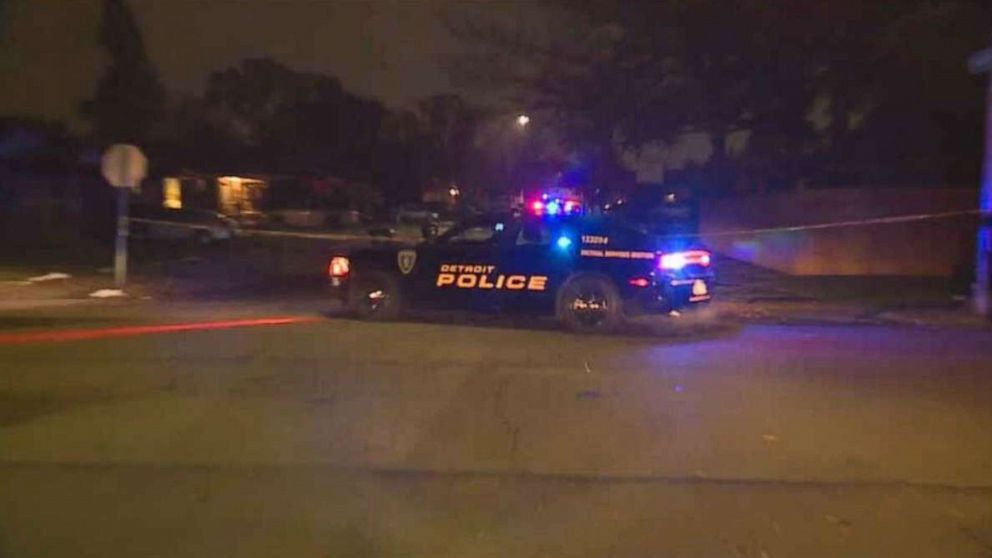 PHOTO: One police officer was killed and another injured in a shooting in Detroit on Wednesday, Nov. 20, 2019.