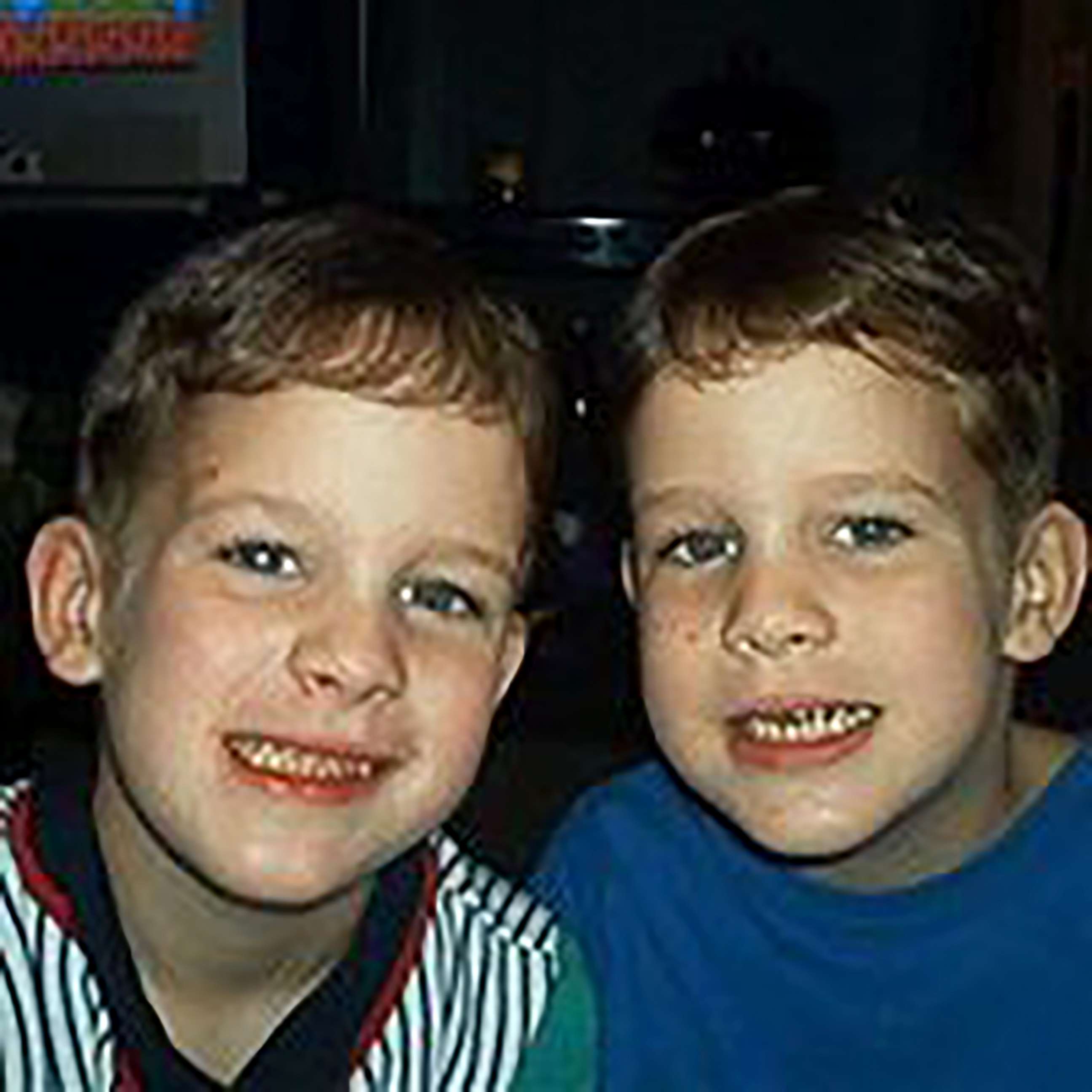 PHOTO: Nick Coats (L) is seen in this undated photo with his brother Devin.