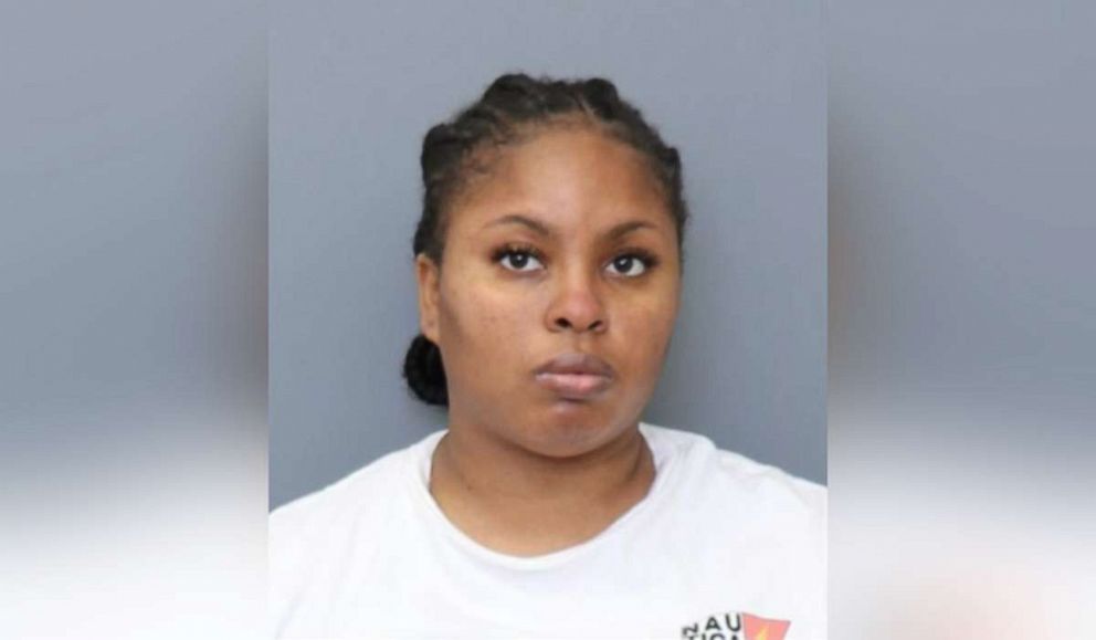 PHOTO: Diamond Shanay Johnson, 28, of Waldorf, Md., was the passenger in a car that hit several people outside a Taco Bell on March 31, 2021. She and the driver have been charged with attempted murder.