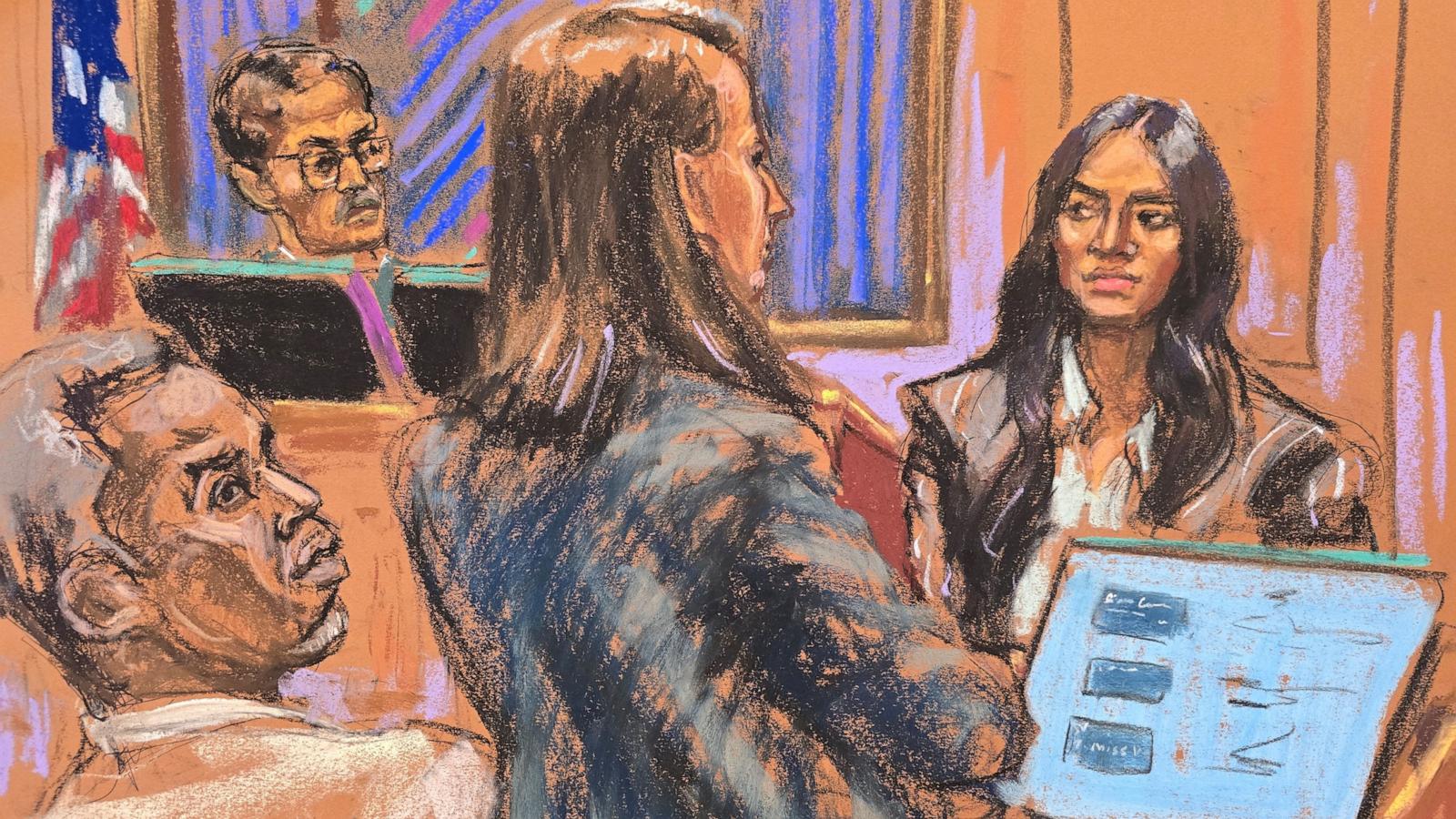 'Diddy' trial day 9: Ventura spars with defense lawyers during final day of testimony