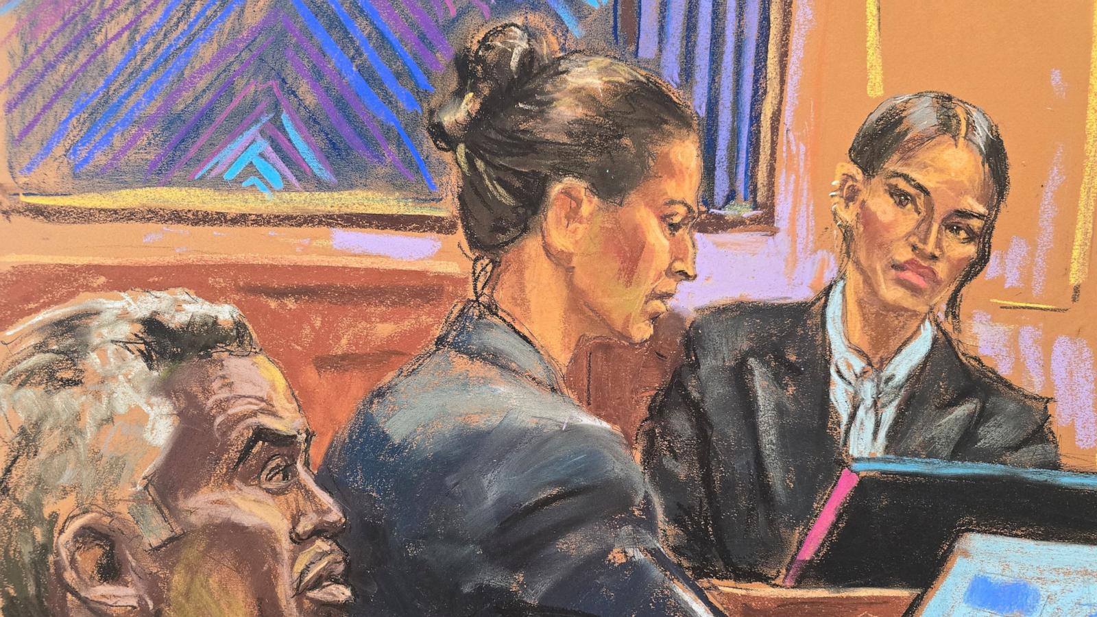 Sean 'Diddy' Combs' lawyers confront Cassie Ventura with years of text messages