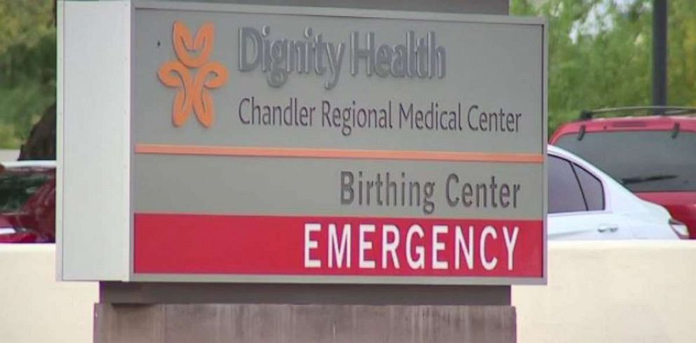 PHOTO: The Chandler Regional Medical Center in Chandler, Arizona, said it was taking very seriously the video of a doctor dropping a newborn baby.