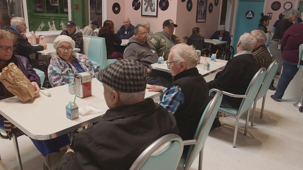 PHOTO: Senior day care center Town Square caters to people going through the early stages of dementia.