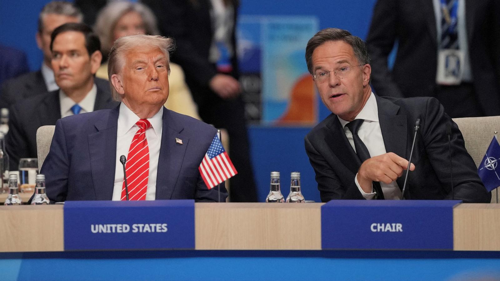 NATO secretary-general calls Trump 'Daddy'