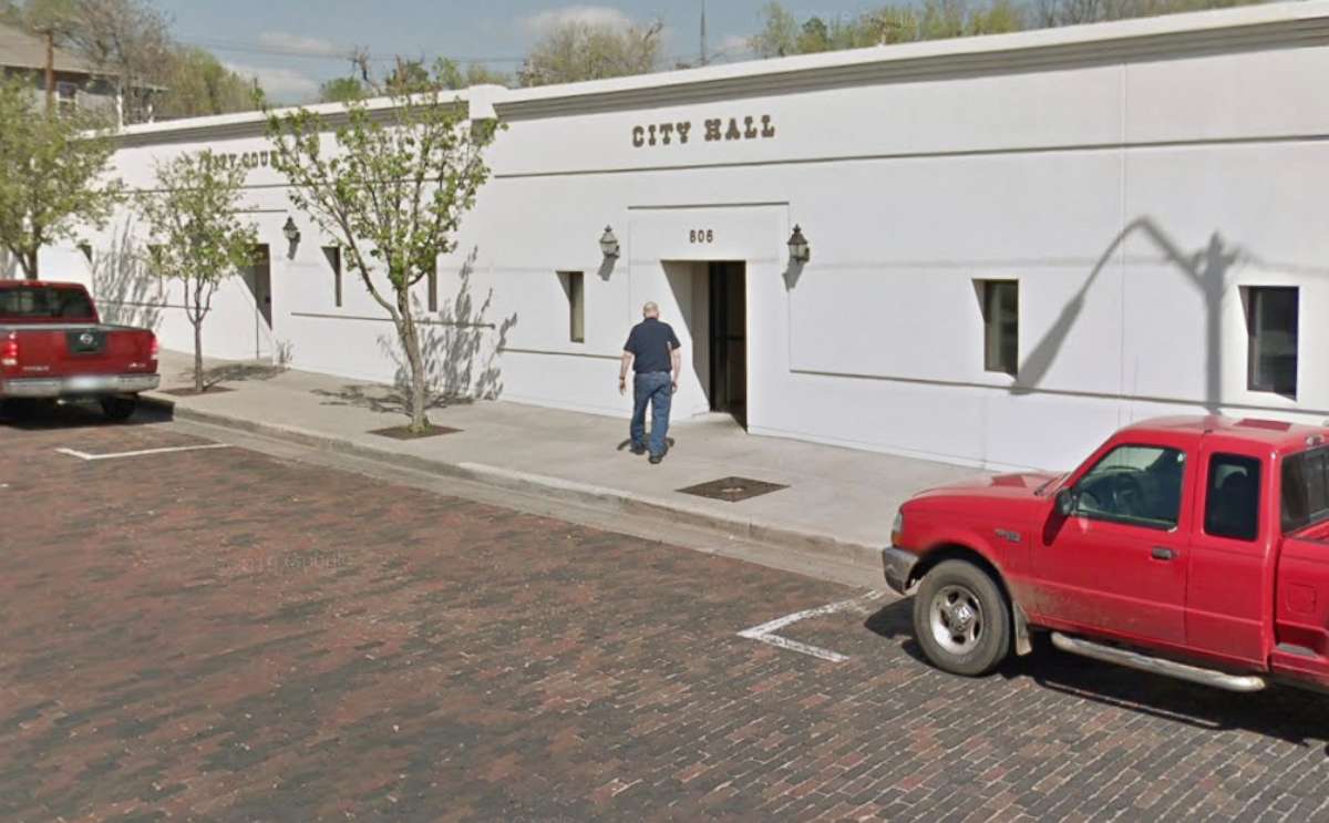 PHOTO: In this screen grab from Google Maps, City Hall is shown in Dodge City, Kan.