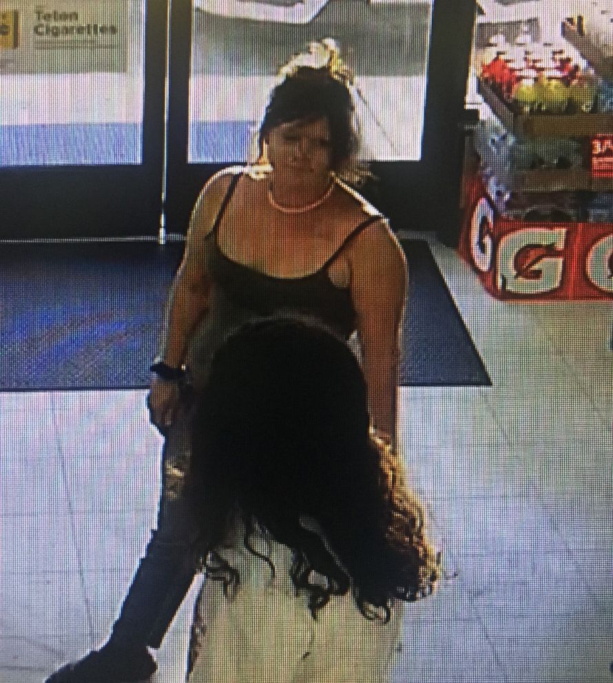 PHOTO: Authorities are searching for a woman caught on camera taking a dog from a 7-Eleven in Longmont, Colorado, after its owner had a seizure.
