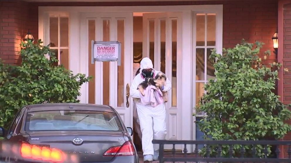 PHOTO: Officials removed 136 dogs from a home in Orange, Calif., on Thursday, May 30, 2019, after receiving an anonymous tip about animal cruelty.