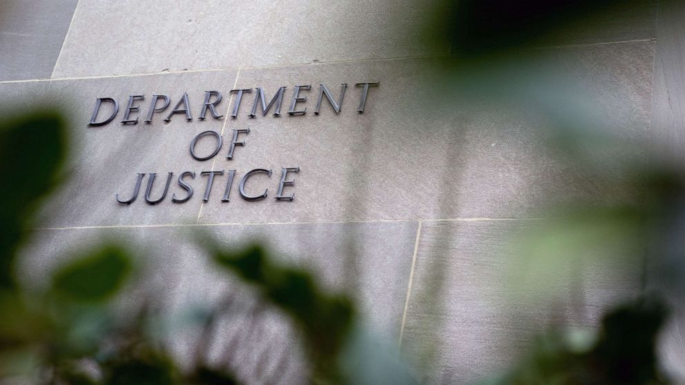 PHOTO: In this Dec. 4, 2020, file photo, the Department of Justice building in Washington, D.C., is shown.