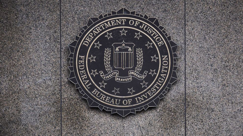 PHOTO: The Federal Bureau of Investigation seal is displayed outside FBI headquarters in Washington, D.C., Feb. 2, 2018. 