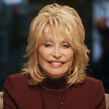 PHOTO: Dolly Parton speaks to ABC News