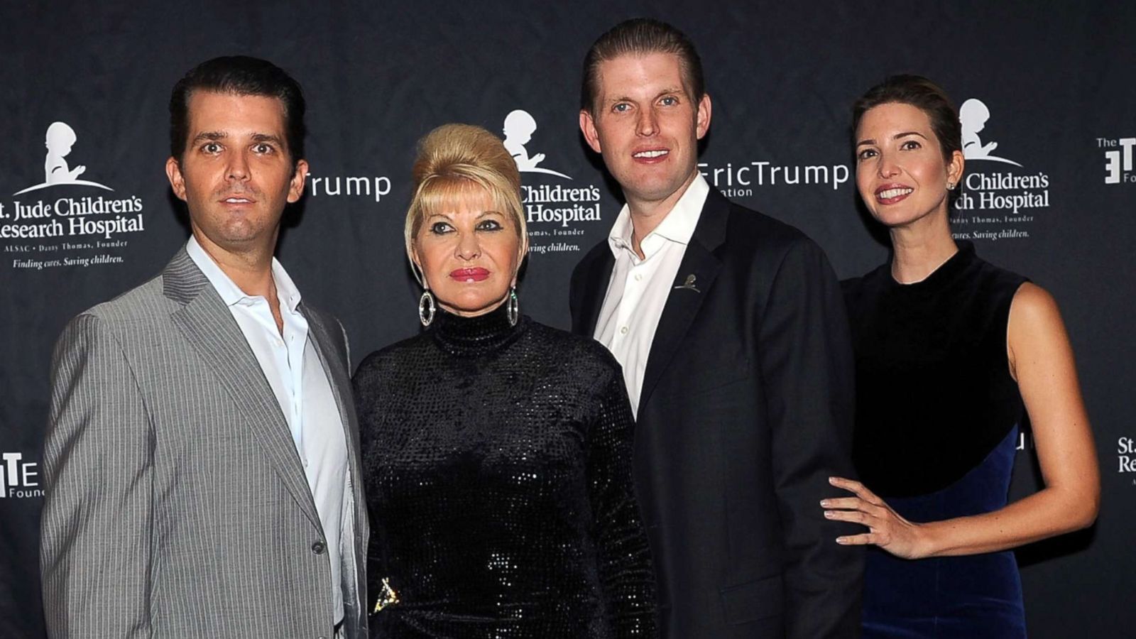 PHOTO: Donald Trump Jr., Ivana Trump, Eric Trump and Ivanka Trump attends the 9th Annual Eric Trump Foundation golf invitational at Trump National Golf Club Westchester, Sept. 21, 2015, in Briarcliff Manor City.