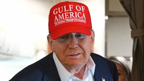 President Donald Trump speaks with the press on board Air Force One as he travels from Ochopee, Florida to Joint Base Andrews, Maryland, July 1, 2025.