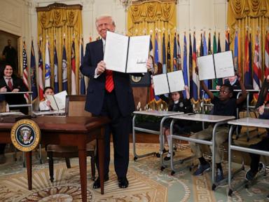 Trump admin live updates: Trump signs EO to dissolve Dept. of Ed.