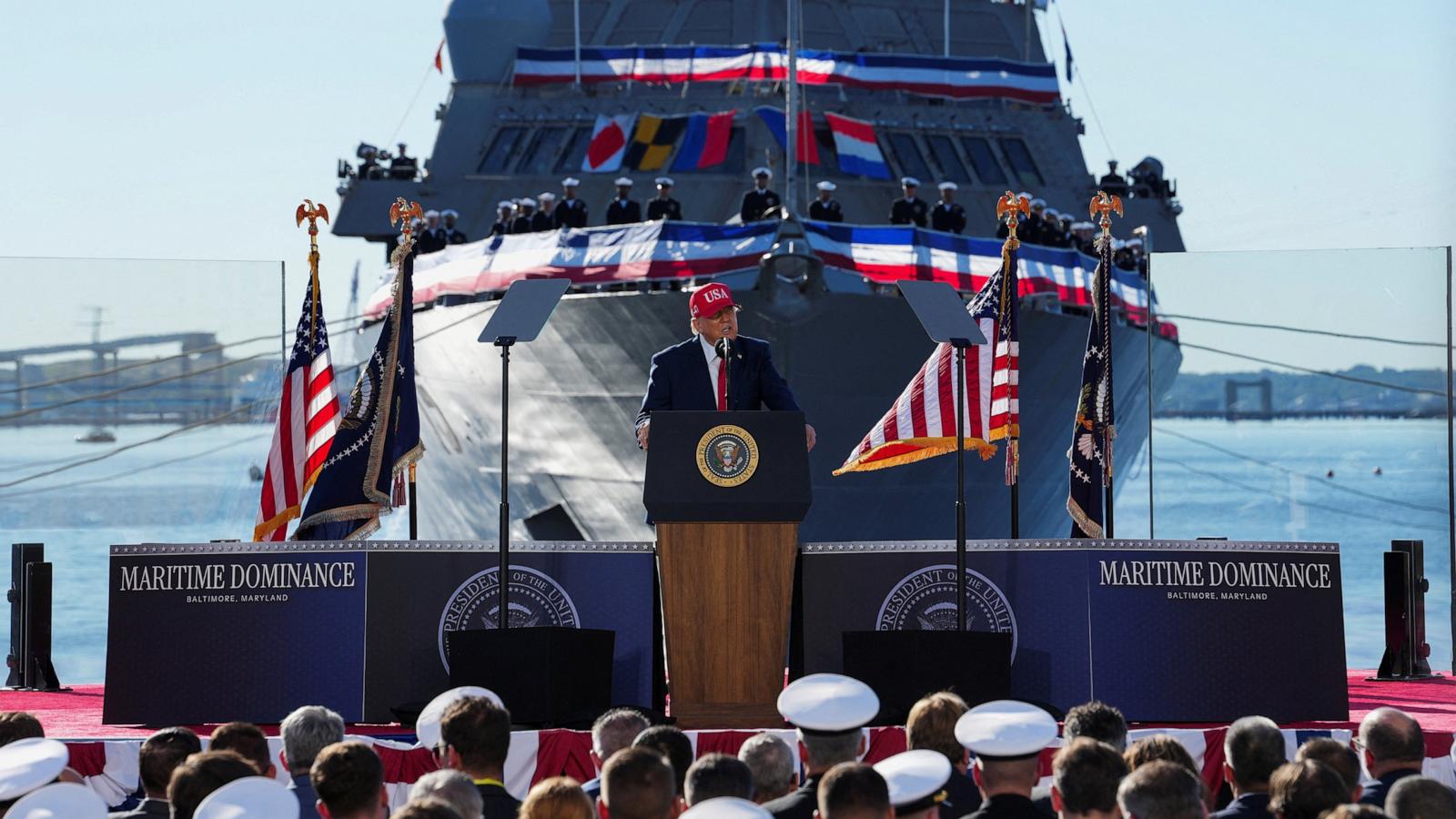 abcnews.com - New shipyard announced amid earlier Democratic concerns about potential conflicts of interest