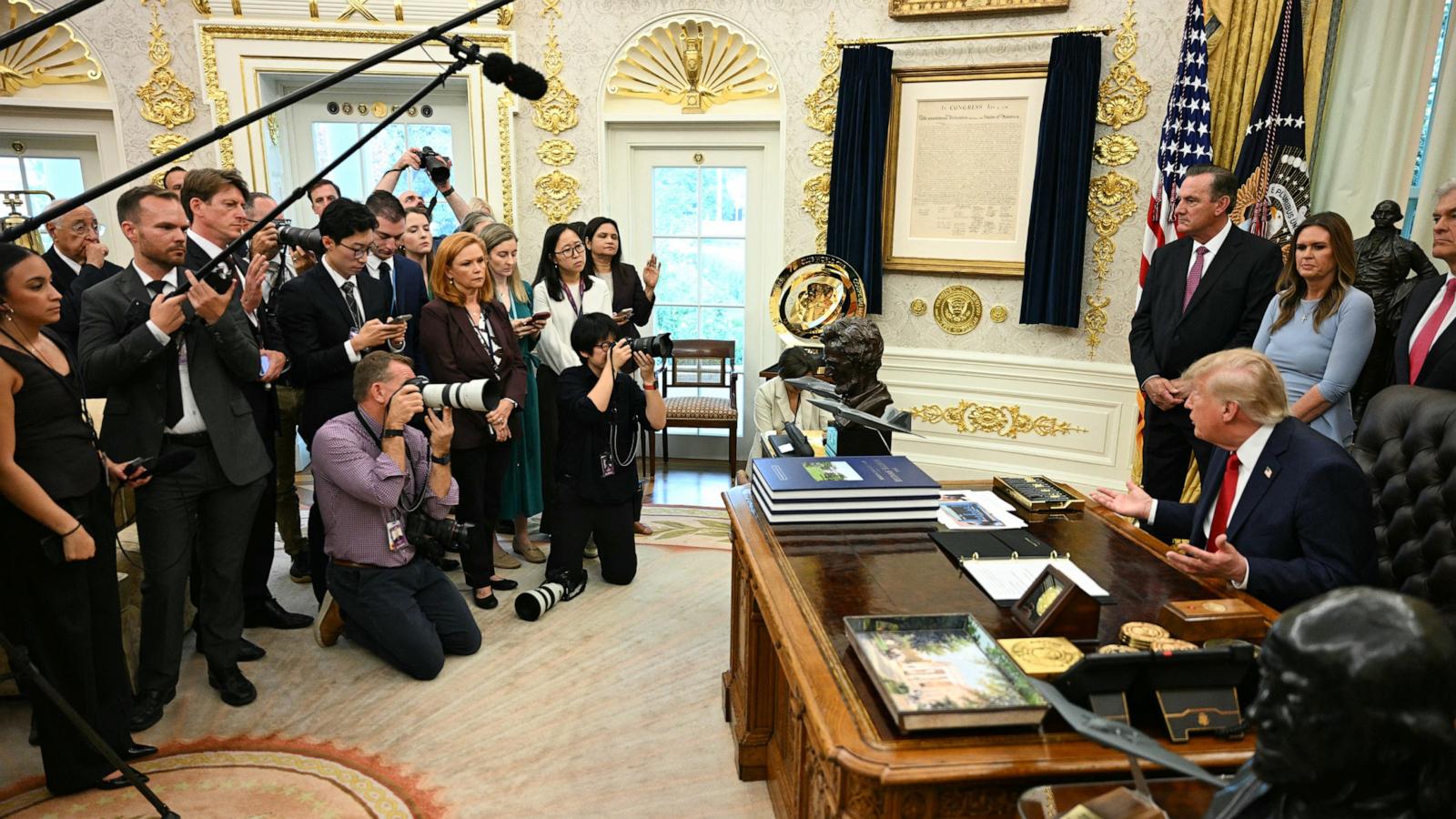 Trump says he is banning CNN, MSNOW and Politico from the White House