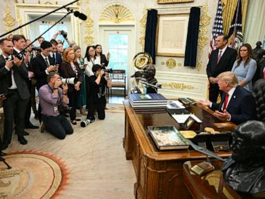 Trump says he is banning CNN, MSNOW and Politico from the White House