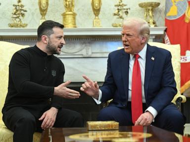 Trump 2nd term live updates: Trump says Zelenskyy 'not ready for peace'