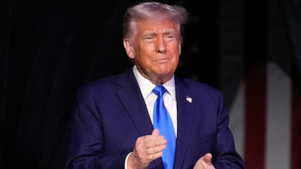 President Donald Trump arrives to give a commencement address at the University of Alabama, May 1, 2025, in Tuscaloosa, Ala. 