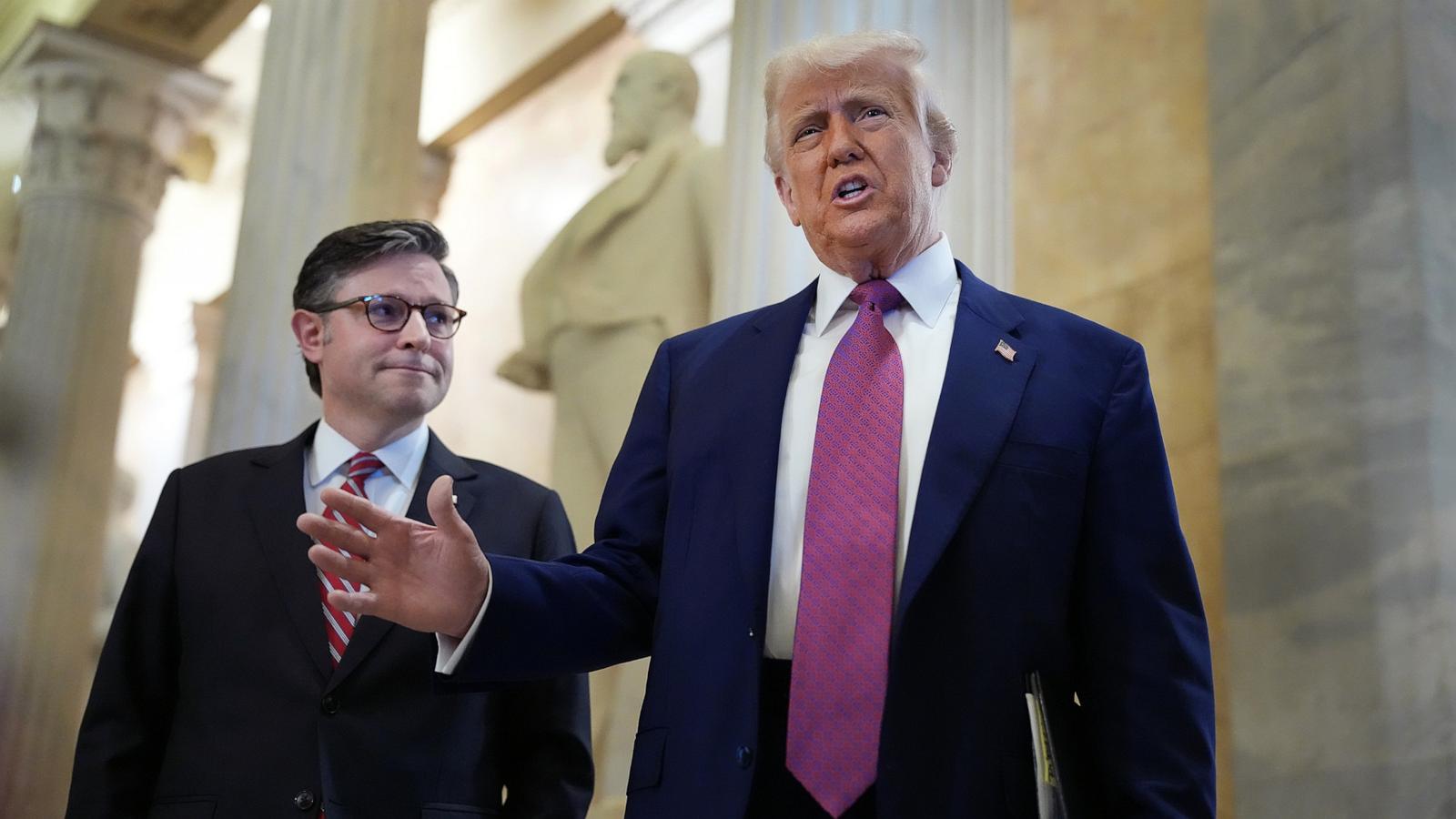 Trump admin live updates: ‘It was a meeting of love,’ Trump said on talks with GOP