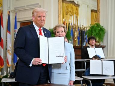 Trump signs order gutting Department of Education