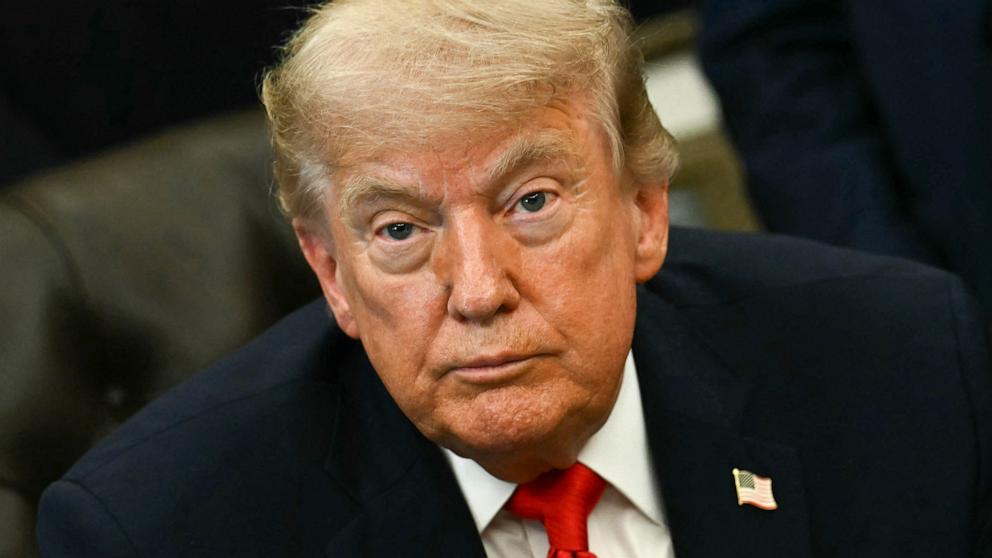 PHOTO: President Donald Trump speaks before signing a proclamation in the Oval Office of the White House in Washington, June 11, 2026.