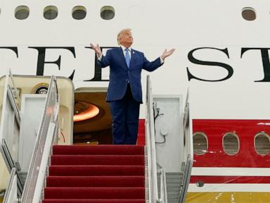 Trump unveils Qatari-donated 747 that will serve as Air Force One