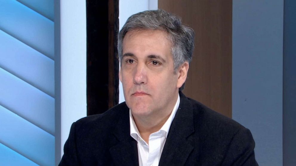PHOTO: Donald Trump's former personal attorney and fixer Michael Cohen is interviewed on ABC News' "Good Morning America" on March 31, 2023.
