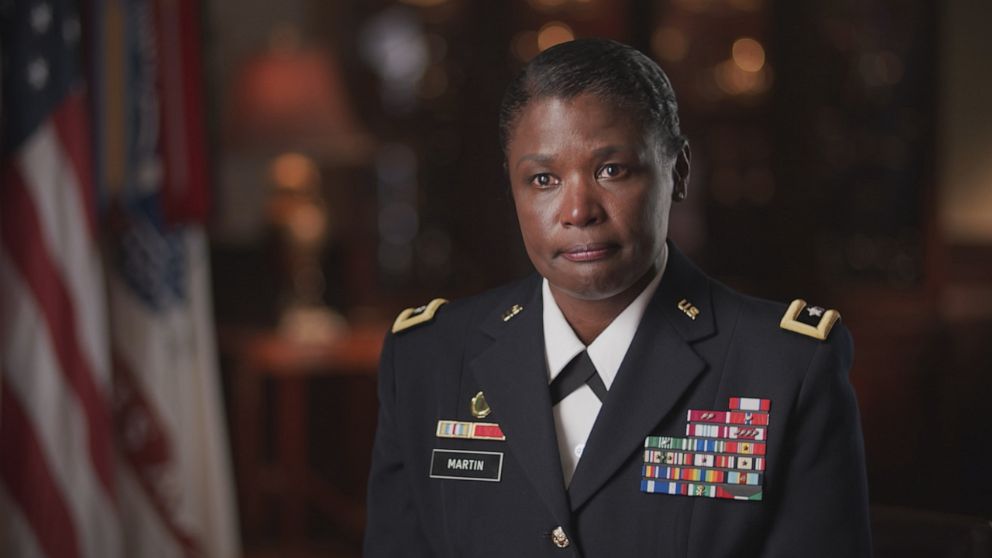PHOTO: Maj. Gen. Donna Martin, the Army’s provost marshal, who heads the Army’s Criminal Investigation Command.