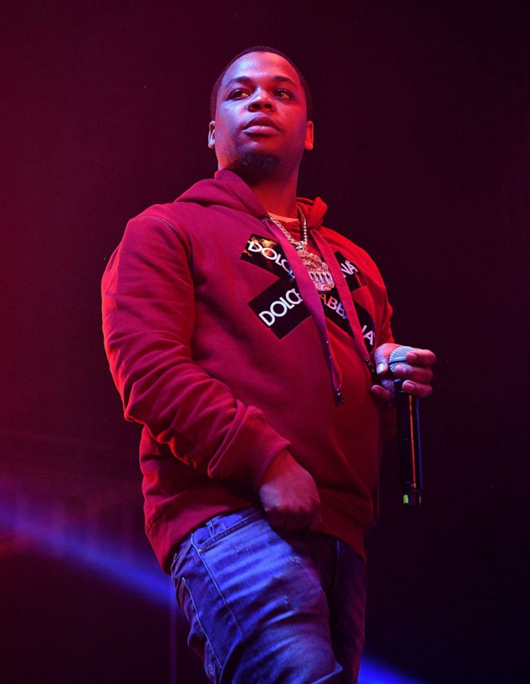 PHOTO: Rapper Don Q performs during A Boogie Wit Da Hoodie In Concert at The Tabernacle on Feb. 26, 2019, in Atlanta, Georgia.