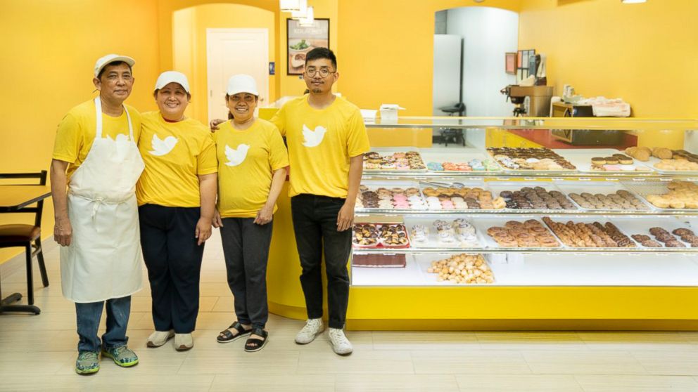 PHOTO: Billy By posted to Twitter asking people to come visit his father's doughnut shop in Missouri City, Texas, March 9, 2019, and got a sweet surprise when the community turned out, buying everything.